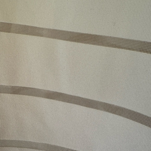 Lot of 2 Zyia Active Athletic Striped Tank Tops White and Mint Green XL EUC - Picture 3 of 6